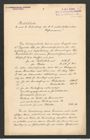 k.k. naturhistorisches Hofmuseum, Intendanzakten 1885-1896 (Hauer), Aktenzahl Z.664.c/1890, Seite 1